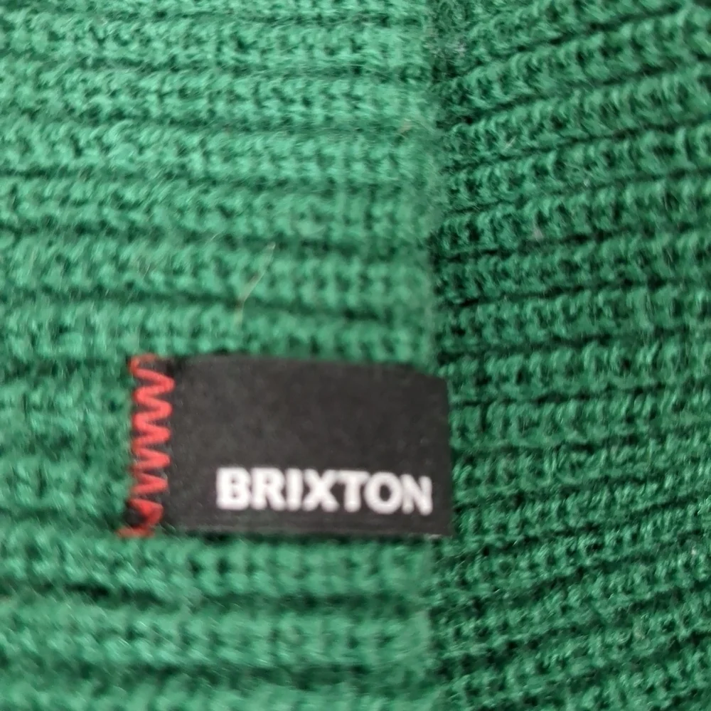 Brixton knit small green beanie